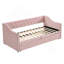 Lit de jour simple tapissier avec lit gigogne-1276955952