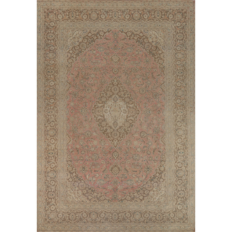 Tapis traditionnel rose 10 x 13