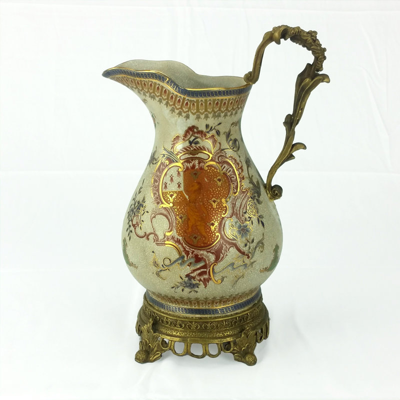 Pichet en porcelaine avec poignée Lokendra