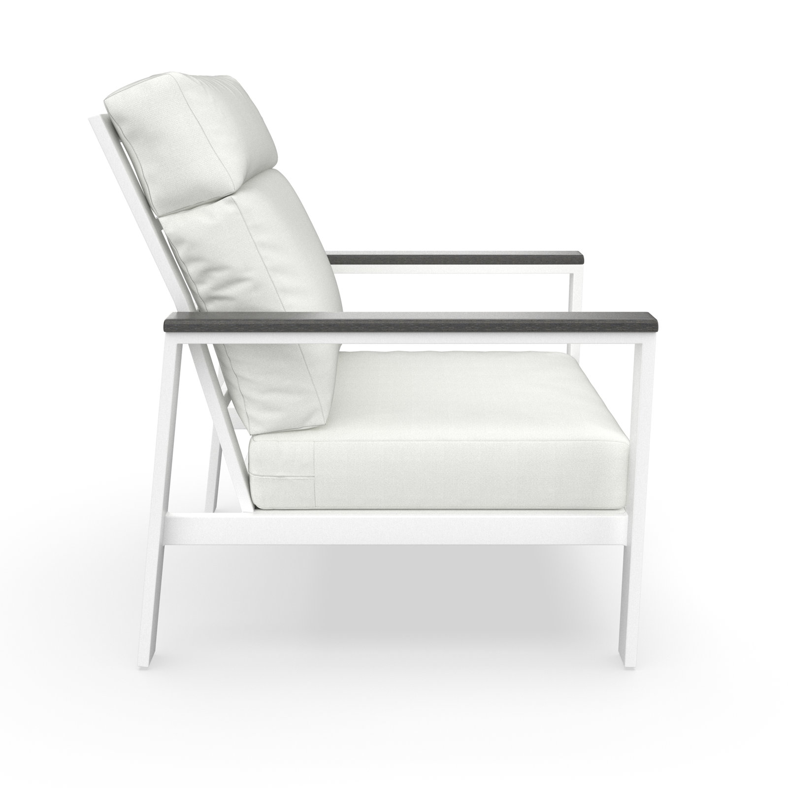 Townsend Sunbrella® Patio Lounge Chair, Canvas White