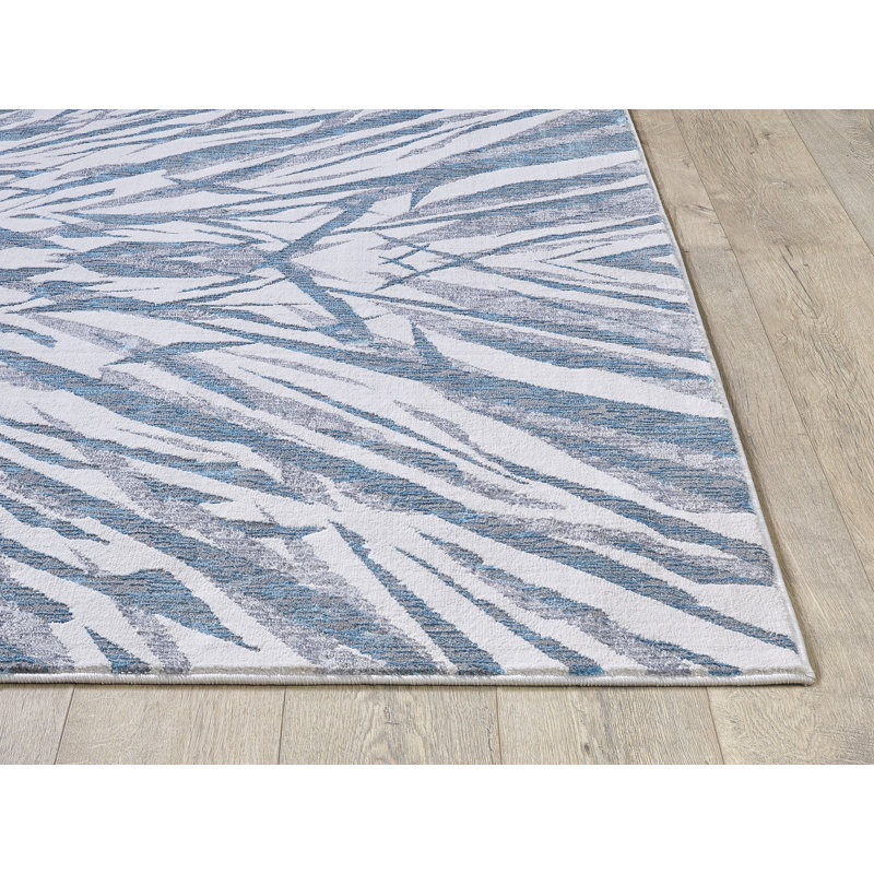 Abstract Indoor Rug, Rectangle 5'3" x 7'7"