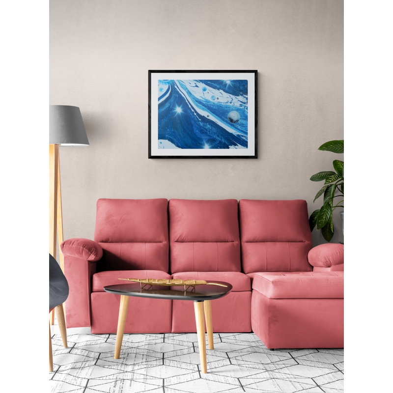 STAR MAKER Print by Will Birdwell, Black Framed Paper, 25.25" H x 31.25" W