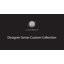 Cambria Designer Series Premium 1-1 / 8 en plus grand diamètre Tringle à rideaux non réglable et supports de designer-99470101-99470094