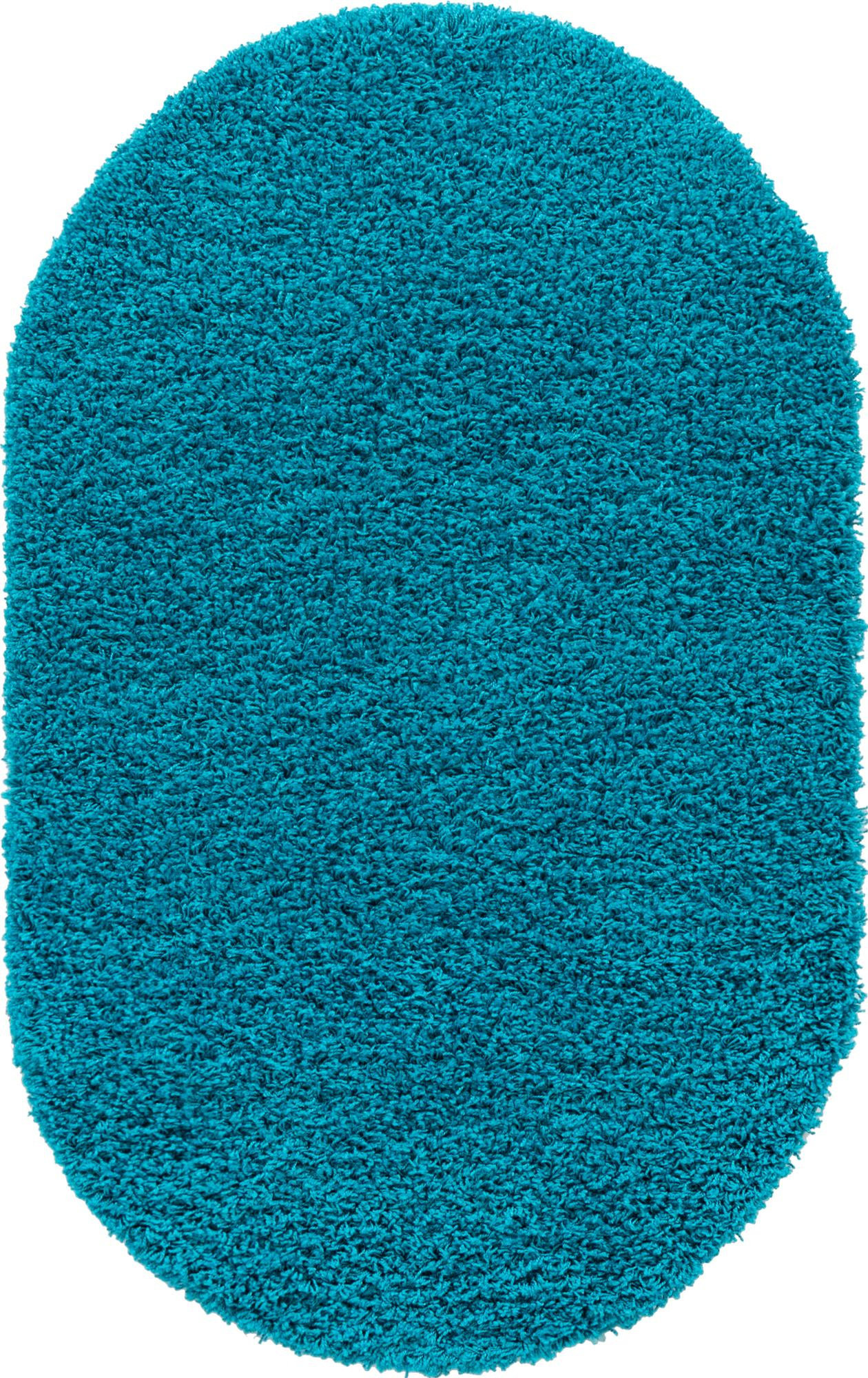 Ebern Designs Alexandrew Machine Made Shag Blue Rug | Wayfair
