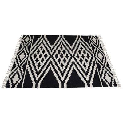 Murgo Abstract Hand Woven Area Rug