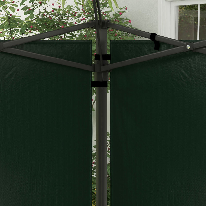 Childersburg Dakota Fields Polyethylene Plastic Replacement Canopy for Canopy, Green