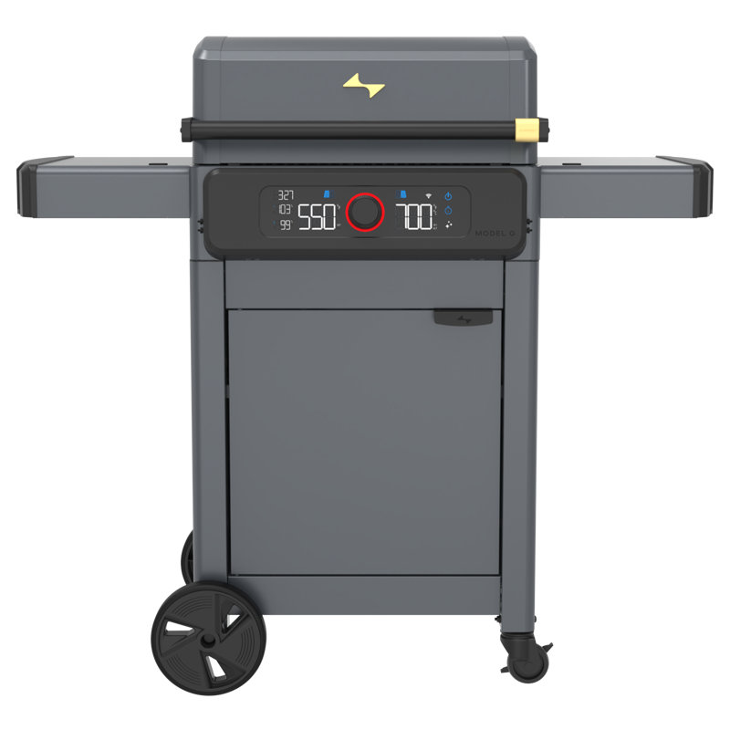 Current Model G Dual Zone Full-Size Electric Grill With Cabinet