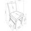 Ensemble de salle à manger Mobilier de salle à manger rectangulaire blanc-1353552613