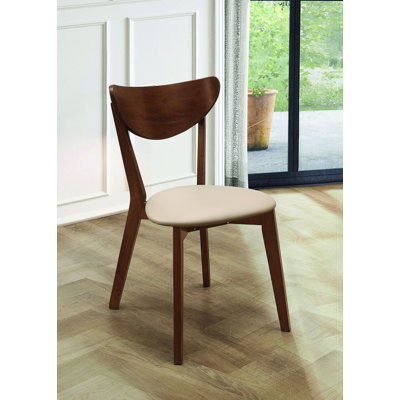 Chaise d’appoint beige Wilhelmina