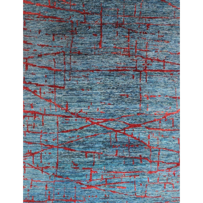 Tapis contemporain noué à la main Dover