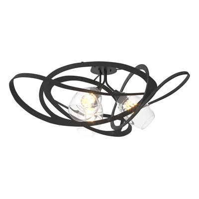 Plafonnier semi-encastré 3 lumières 37,2 po Nest