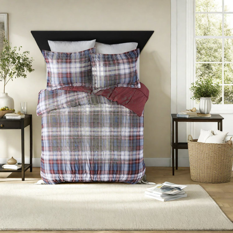 Ensemble de literie toutes saisons en microfibre, style classique pour la maison