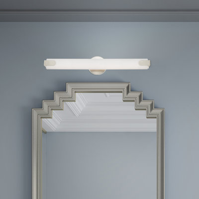 Applique murale de salle de bain 1 lumière DEL à intensité variable Brynlei