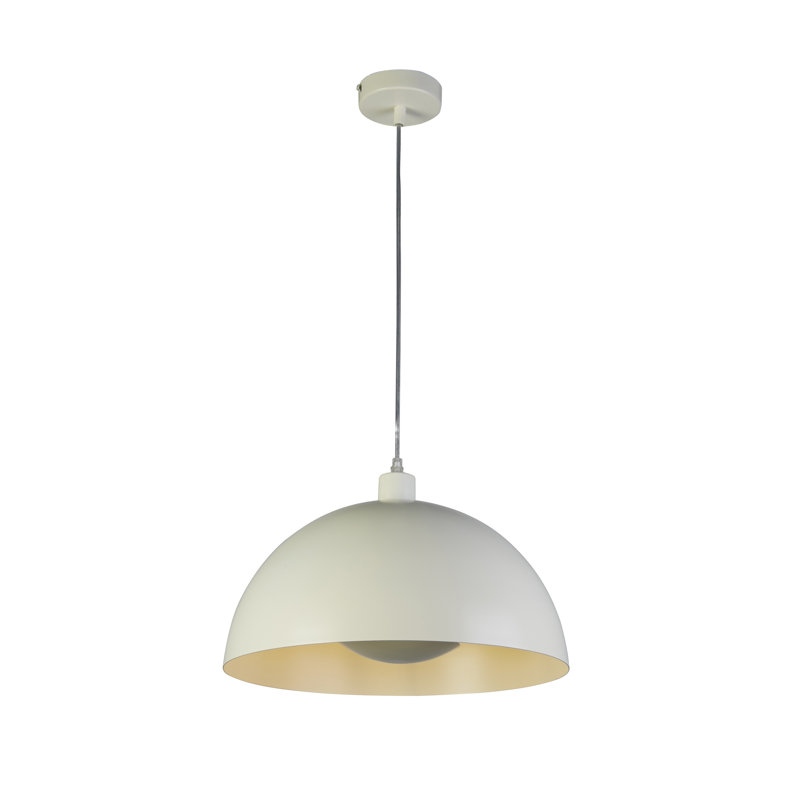 Palanga 1 - Light Pendant, Cream, 20.5cm H x 25cm W, Cream