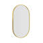 Glass D-Shaped Wall Full Length Mirror