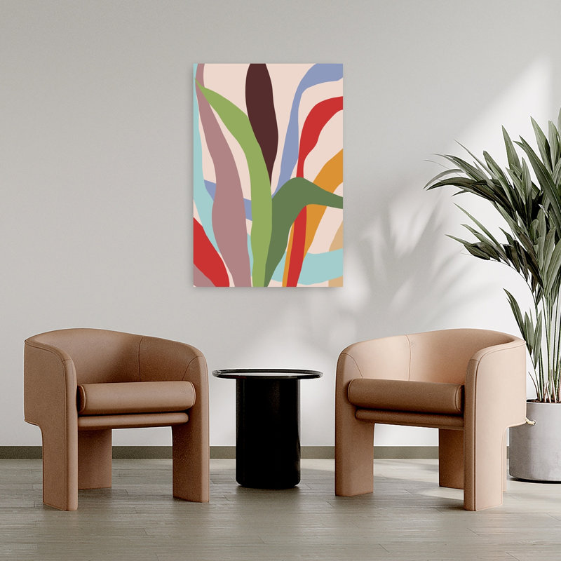 Art contemporain, art contemporain abstrait, H 24 po x l 16 po