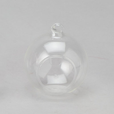 3.5'' H Glass Wall Tealight Holder