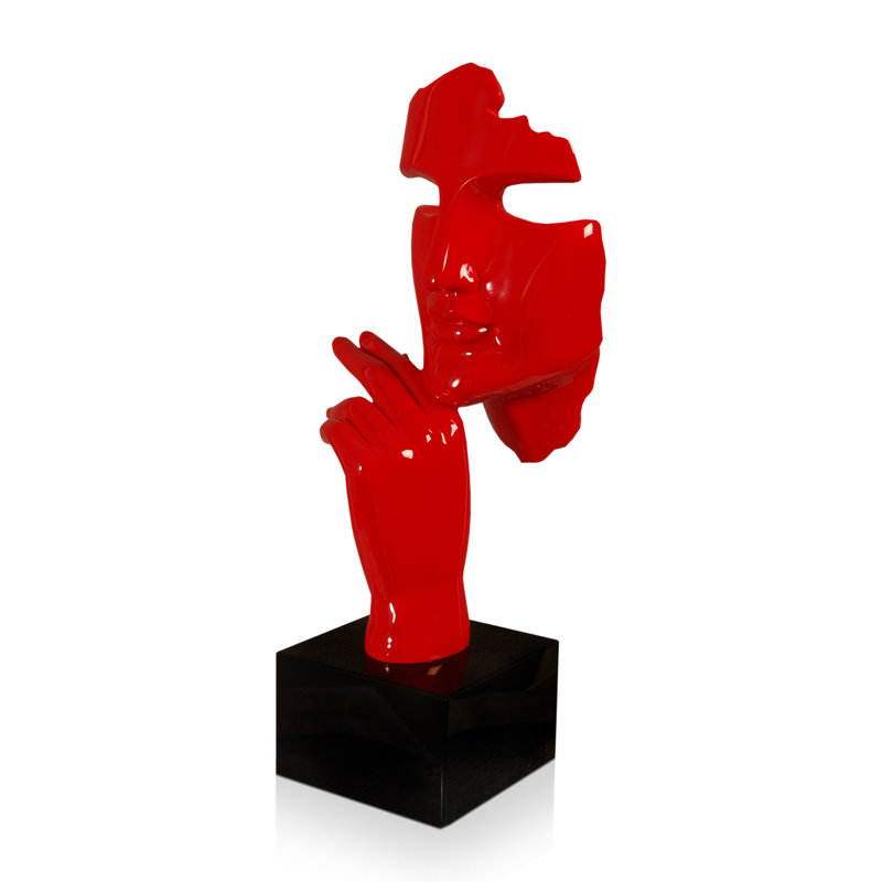 Aagna People Figurines & Sculptures, Red