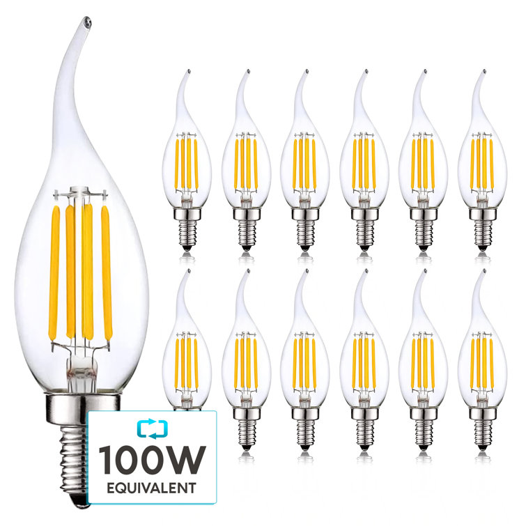 7 Watt B11 LED Dimmable Light Bulb Base