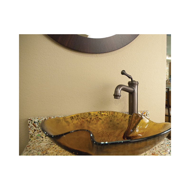 Astor Single Hole Vessel Faucet, Stainless Steel (PVD)