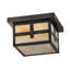 Hyde Park Cross Mission 1 - Light Flush Mount