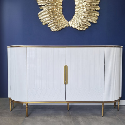 Eggert 150 cm W Stainless Steel Sideboard