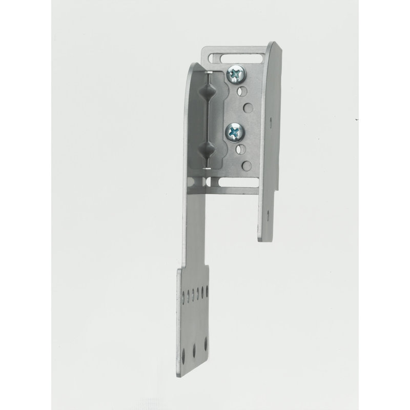 Rev-A-Shelf Wood Top Mount Pull Out Trash/Waste Container with Soft Close, Silver, 24.75
