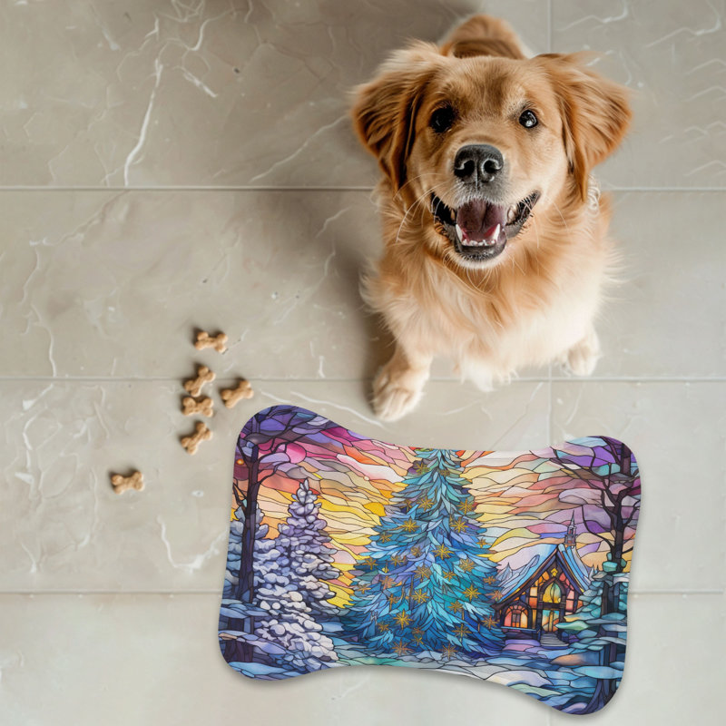 Tapis d'alimentation en mosaïque 1 pièce, 18"