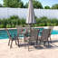 Karna 6 - Person Patio Dining Set with-1067407514-1067407515