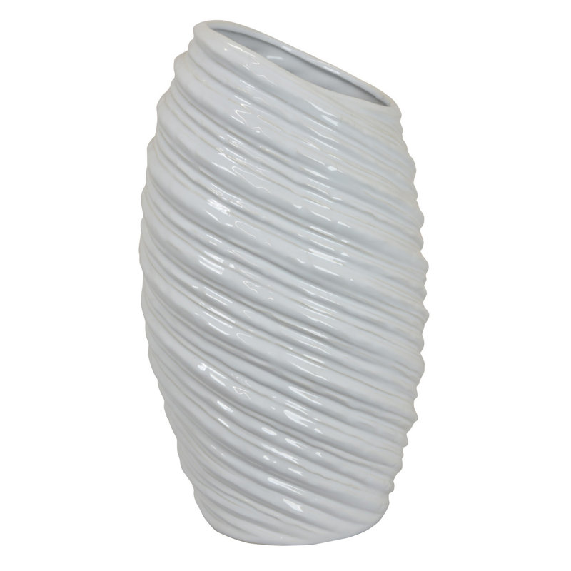 Vase Avery, Blanc