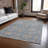 Machine Washable Indoor/Outdoor Cicel ACN1137 Denim Rug-109489991