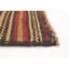 Tapis décoratif en laine noué à la main de conception unique 4 pi 6 po x 6 pi 2 po Chauna New Age