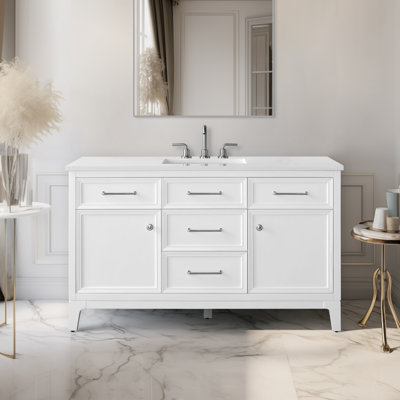 Ensemble de meuble-lavabo simple 54 po Tiosha