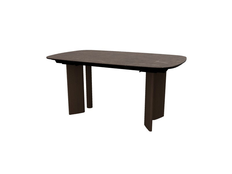 Sandy Extendable Tables, 30.38"H x 65"L x 39.38"W, Smoke, Bronze