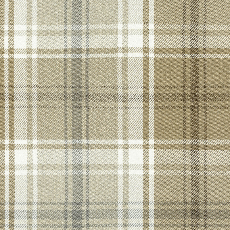 Choate Blackout Curtain Pair, 228 W x 137 D cm, Natural Grey