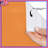 Solid Orange Background Shower Curtains Extra Long-1425707397