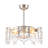 Matisha 21" Luxury Crystal Caged Ceiling Fan with Light Kit and Remote-346065774