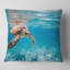 Grande tortue imbriquée - oreiller imprimé animal-30744082-30744086