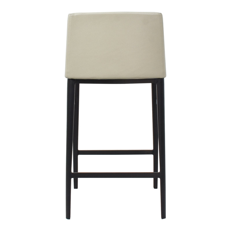 Baron 25.6" Bar Stool, Counter Stool (25.5” Seat Height), Blue