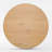 5-Piece Mid-Century Round Dining Set With Oak Finish Pedestal Table For 4-1860132058