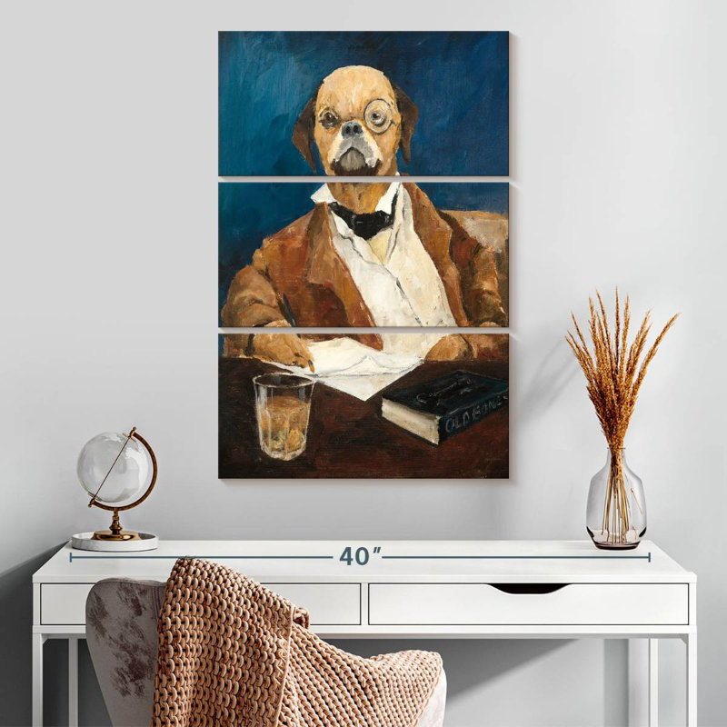 Brampt Nathaniel Howlthorn, 32" H x 20" W