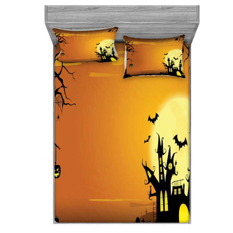 Microfiber Sheet Set, Full Sheet Set with Fitted Sheet