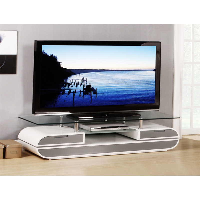Meuble télé Innis pour téléviseur de 60 po ou moins, console média, centre de divertissement