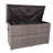 Moda Furnishings Lois 66.9'' W 296 Gallons Water Resistant Metal Lockable Deck Box in Gray-92322605