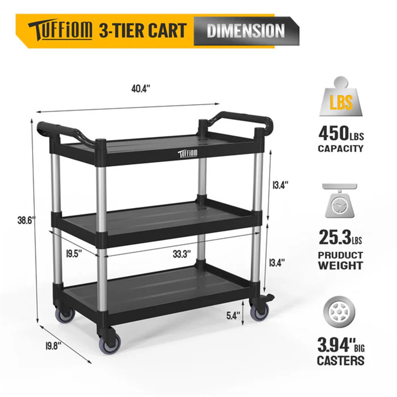 Bar Cart, Black