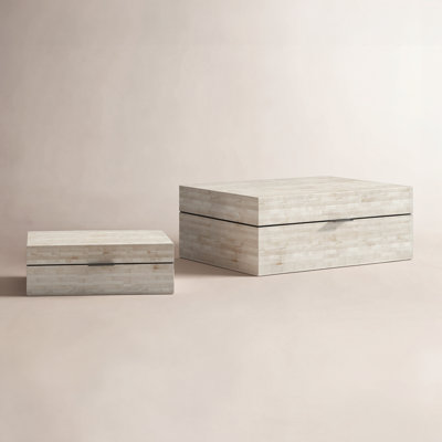 2 - Piece Handmade Decorative Box