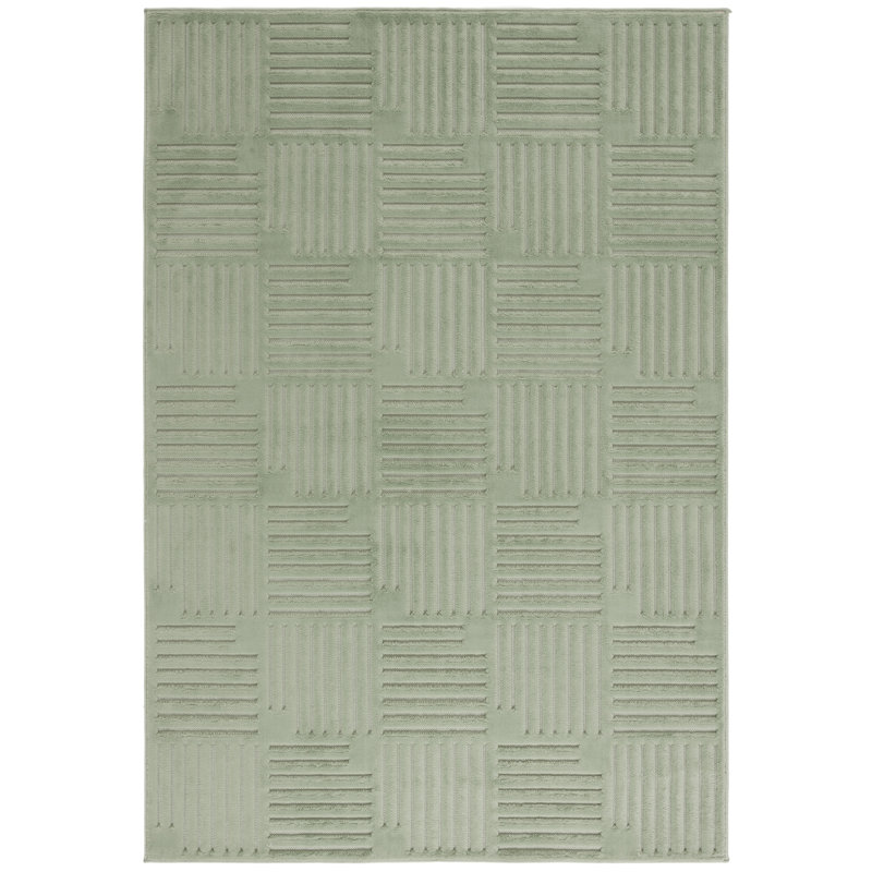 Tapis de couleur unie Mirissa Performance, Rectangle 6 pi x 9 pi