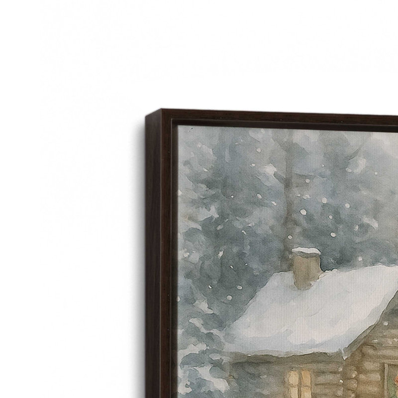 Whistle of Winter, reproduction d'art sur toile, H 8,75 po x l 12,75 po, Noir satiné