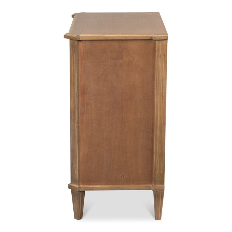 Poppin's Solid Wood Accent Chest