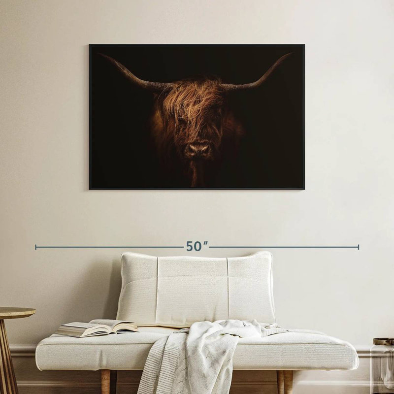 Vache Brampt, H 27 po x l 40 po